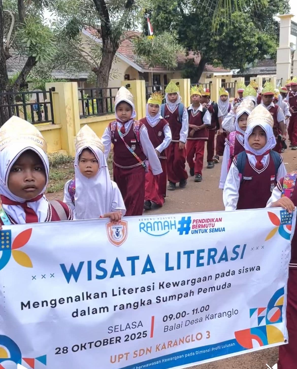 Wisata Literasi: Menumbuhkan Kesadaran Kewargaan Sejak Dini