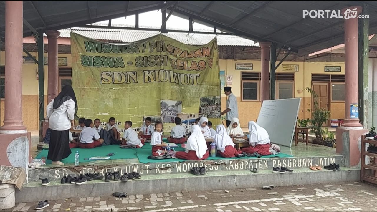Miris, 2 Tahun Rusak, 3 Ruangan Kelas SD Belum Diperbaiki
