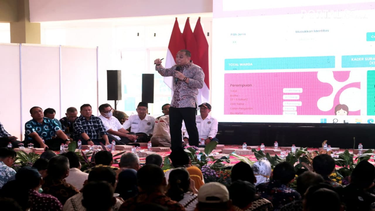 Bertemu Pengurus RT/RW dan LPMK,  Eri Cahyadi Berikan Pengarahan