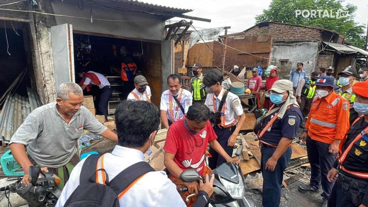 KAI Daop 8 Surabaya Tertibkan Aset Tanpa Ikatan Perjanjian