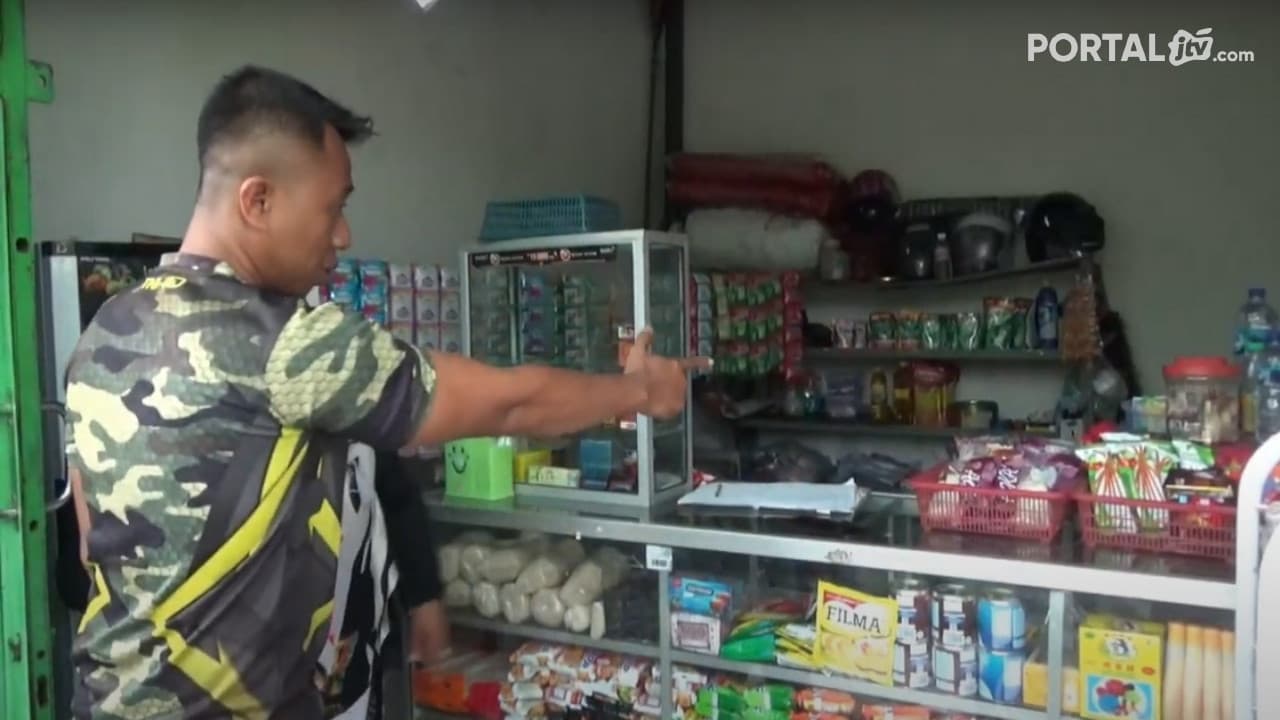 Perampok Todongkan Pistol Ke Pemilik Toko Kelontong