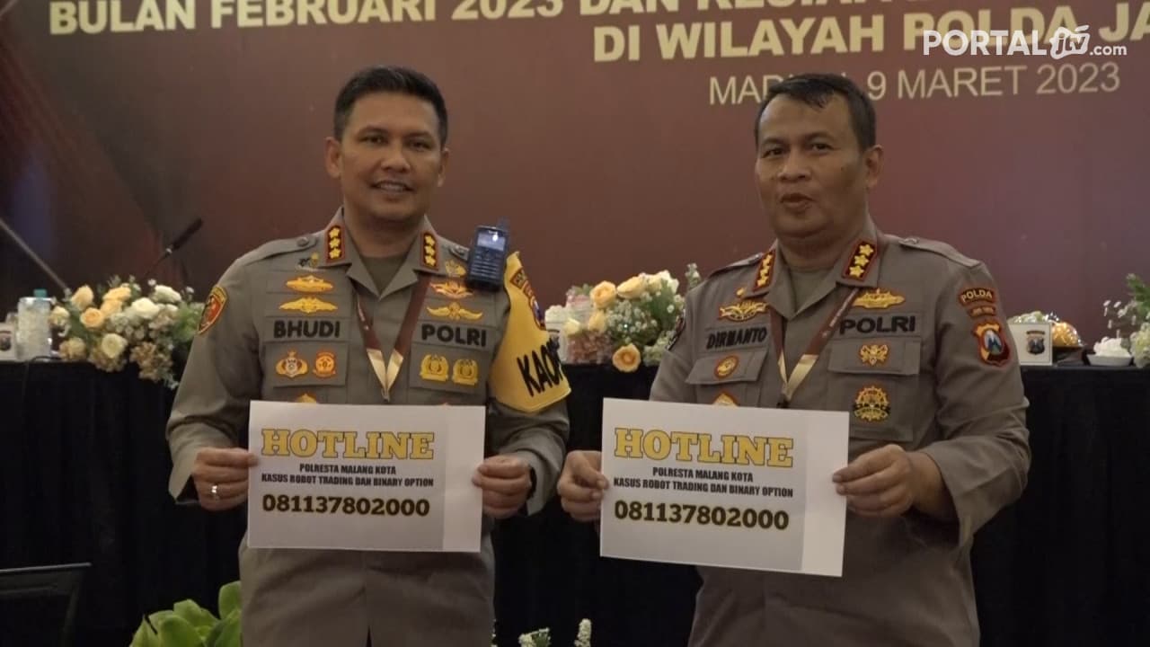 Hotline Aduan Robot Trading ATG Terima Laporan Ratusan Korban