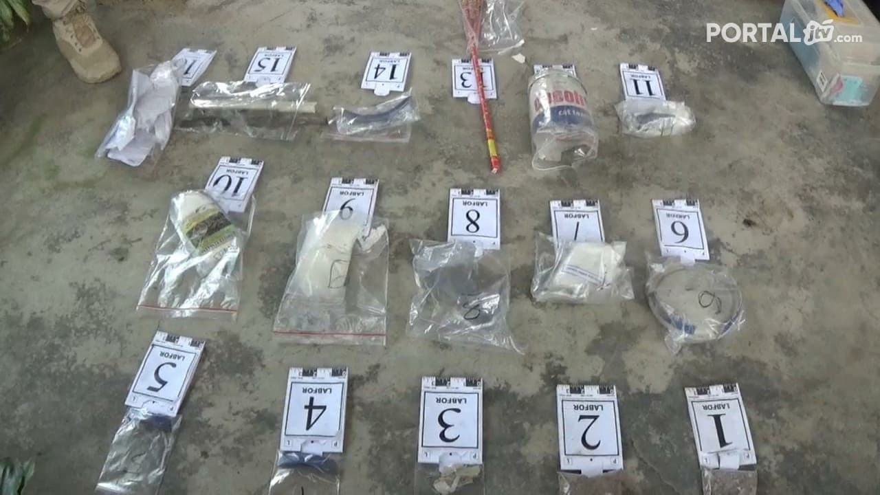 2 Kilogram Bahan Baku Petasan Ditemukan Polisi Saat Olah TKP 