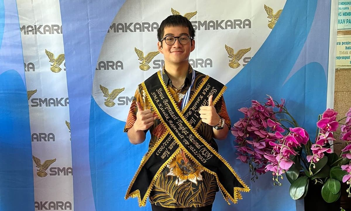 Sosok Amadeo Yesa, Mahasiswa Baru ITS 2023 Peraih Nilai UTBK Tertinggi di Indonesia