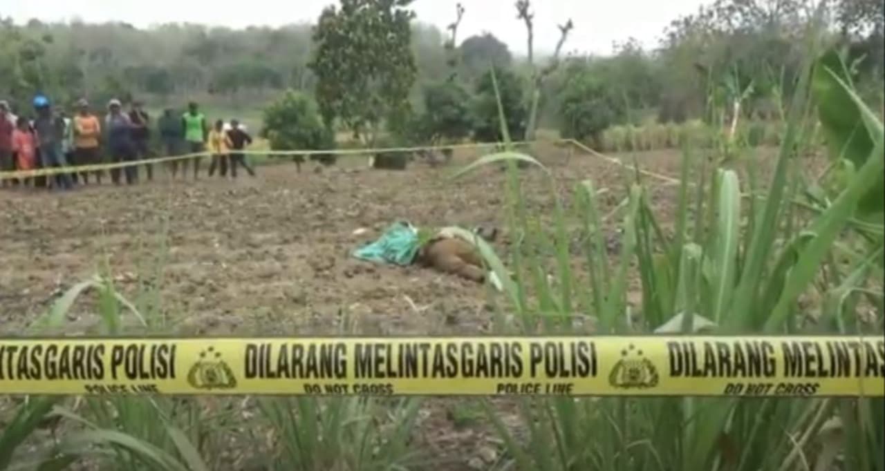 Sekdes Sidonganti Tuban Tewas Usai Ditabrak dan Dibacok OTK