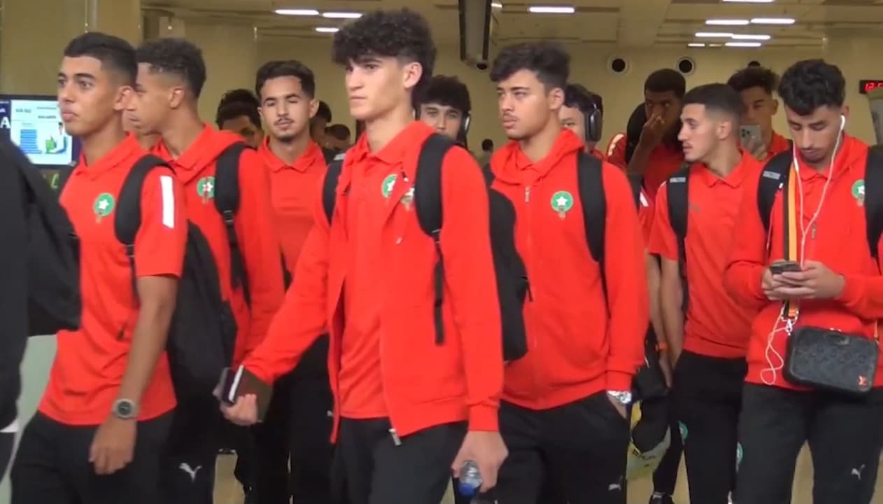 Timnas Maroko U-17 Sudah Tiba di Surabaya