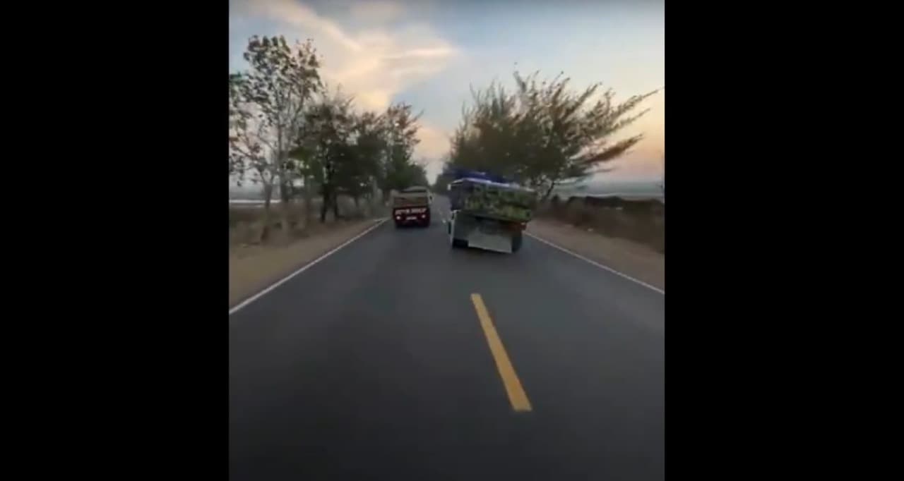 Polisi Tangkap Sopir Zig-zag di Jalan Nasional Madura yang Viral di Medsos
