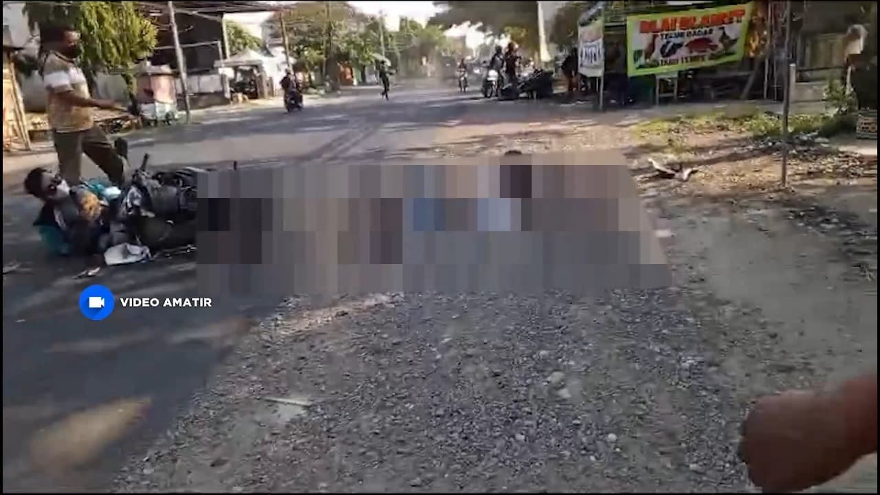 Tabrak Truk dan Motor, 2 Pengendara Motor di Lamongan Tewas