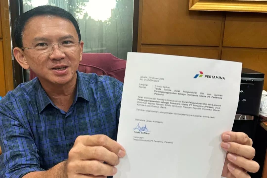 Dukung Ganjar – Mahfud, Ahok Mundur dari Komisaris Utama Pertamina