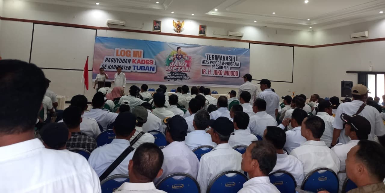 Dukung Presiden Jokowi, 245 Kepala Desa di Tuban Log In Relawan Jawi Wetan