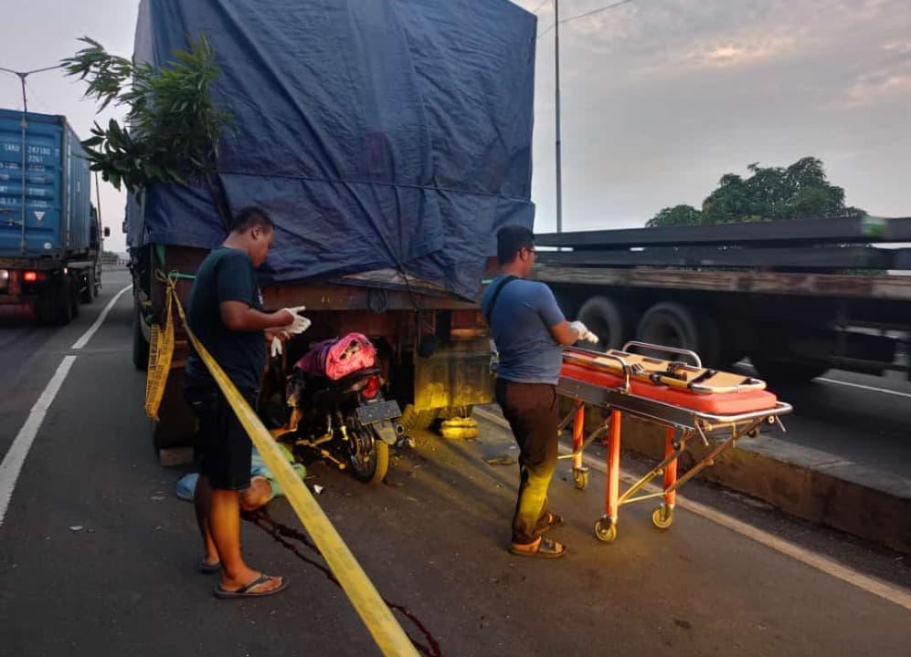 4 Pengendara Motor Tewas Ditabrak Bus dan Truk di Sidoarjo