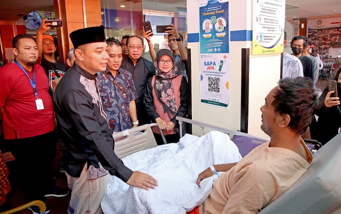 Pasca Gempa Bawean, Wali Kota Eri Cahyadi Minta Hitung Ulang Struktur Bangunan Rumah Sakit
