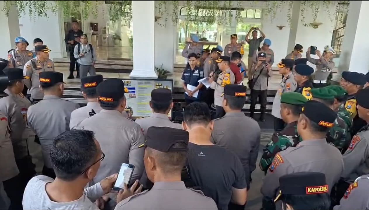 Ribuan Personel Disiagakan Pada Peringatan Hari Buruh Internasional