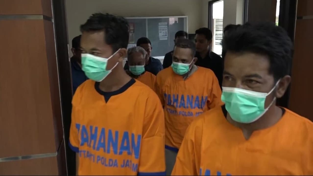 Empat Kades di Bojonegoro Diamankan Polda Jatim Kasus Korupsi Dana Bantuan Khusus