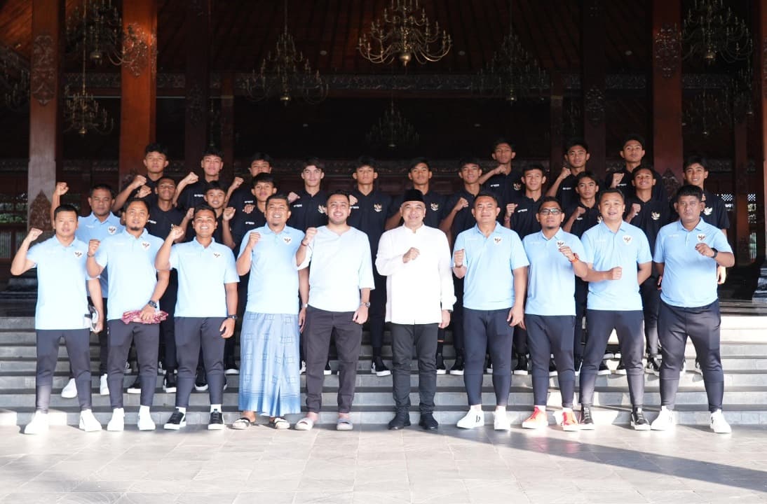 Timnas Indonesia U-16 Berkurban Satu Ekor Sapi di Solo