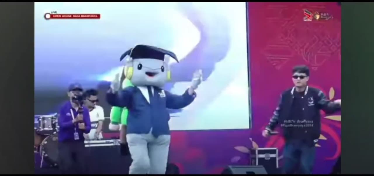 Viral, Perkenalan Kampus Universitas Brawijaya Tampilkan Konser Musik Dugem
