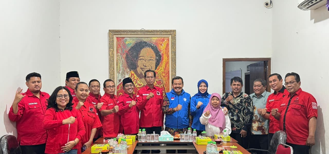 PDIP-PAN Bentuk Fraksi di DPRD Surabaya, Sepakat Saling Memperkuat Kerja di Legislatif