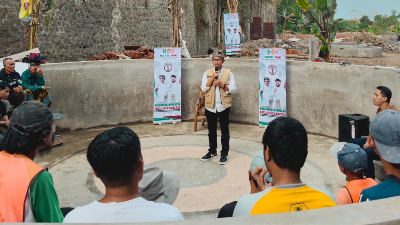 Cak Nur-Heli Janji Perjuangkan Asuransi Kesehatan untuk Lindungi Pekerja Informal