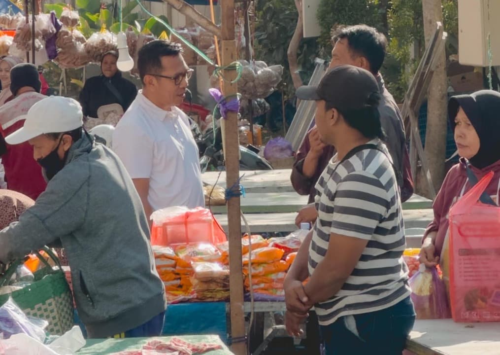 Perjuangkan Hak Pedagang, PKL Pagi Among Tani Pilih Dukung Cak Nur-Heli