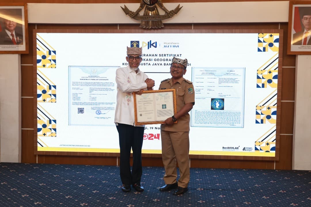 Kopi Robusta Java Banyuwangi Sah Dapatkan Sertifikat Indikasi Geografis