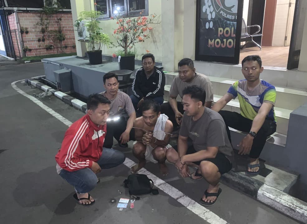 Dramatis! Polisi Kejar Tersangka Narkoba di By Pass Mojokerto