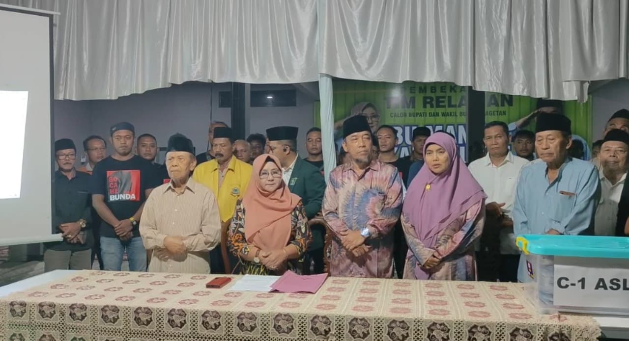 Paslon Nanik-Suyatni (NIAT) dan Sujatno-Ida (JADI) Saling Klaim Kemenangan di Pilkada Magetan 2024