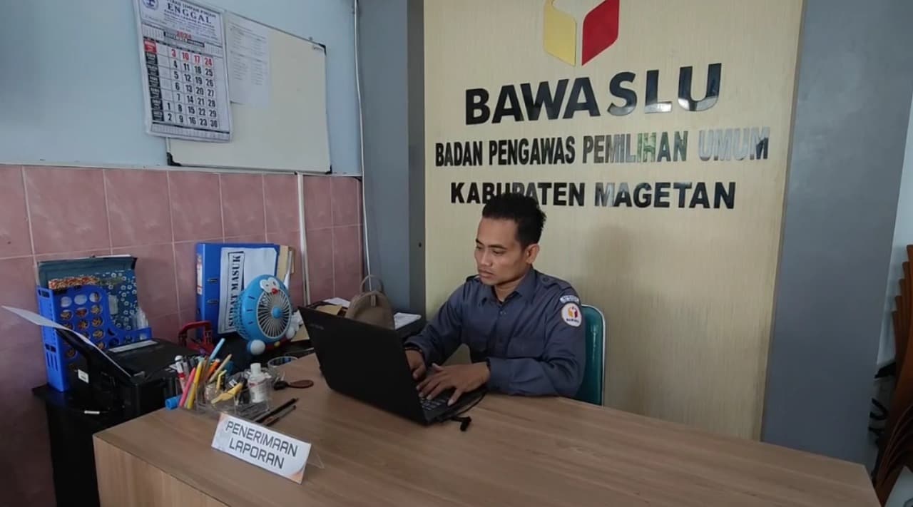 Bawaslu Magetan Terima Tiga Laporan Dugaan Pelanggaran Pemungutan Suara