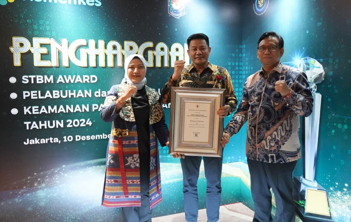 Pemkab Sidoarjo Raih Penghargaan STBM Award Terbaik I Nasional Kategori Pratama 2024