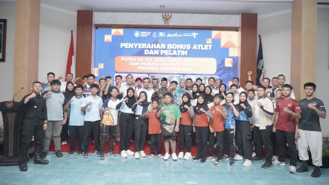 Pemkab Pacitan Berikan Bonus Rp 92 Juta Untuk Atlet dan Pemuda Berprestasi