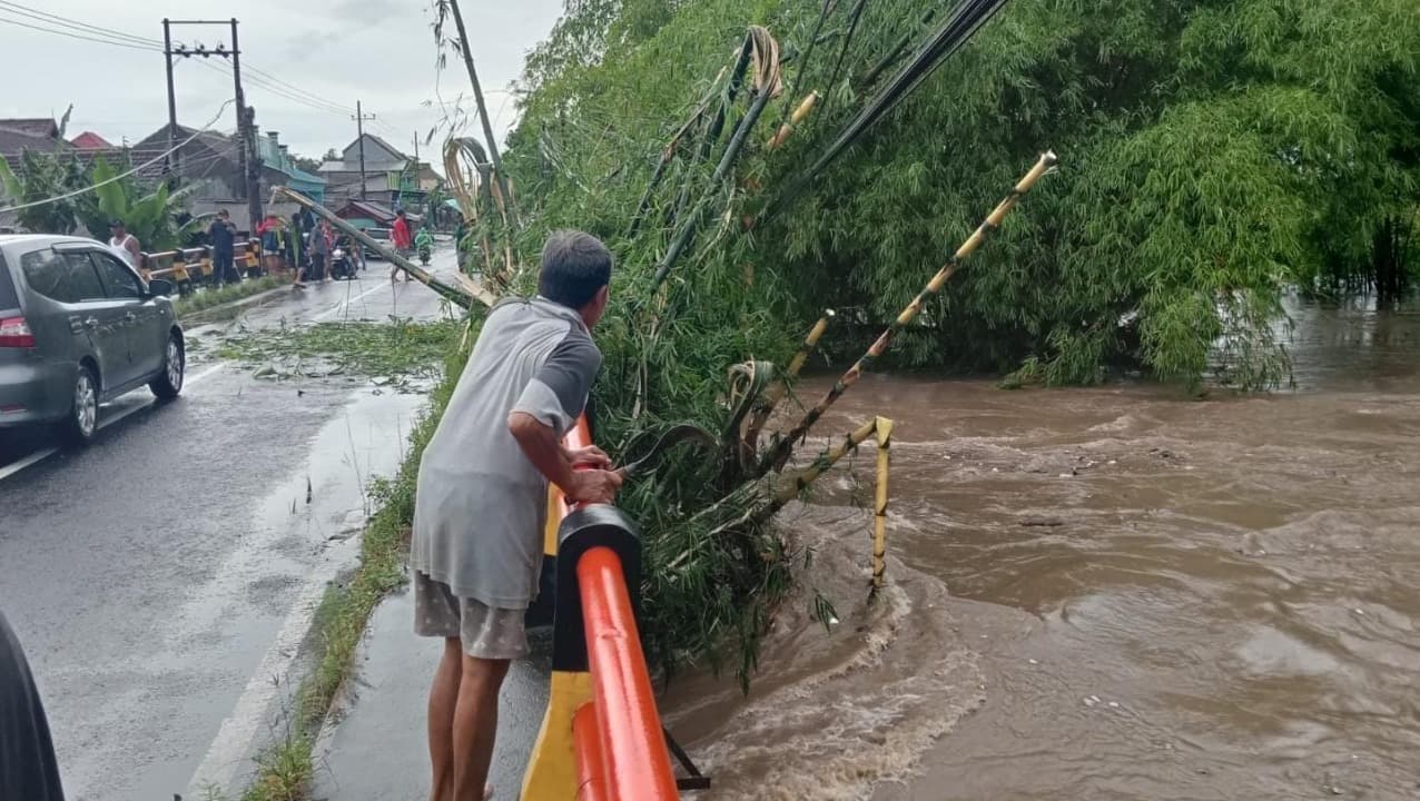 Diguyur Hujan Seharian, Sejumlah Desa Di Banyuwangi Terendam Banj