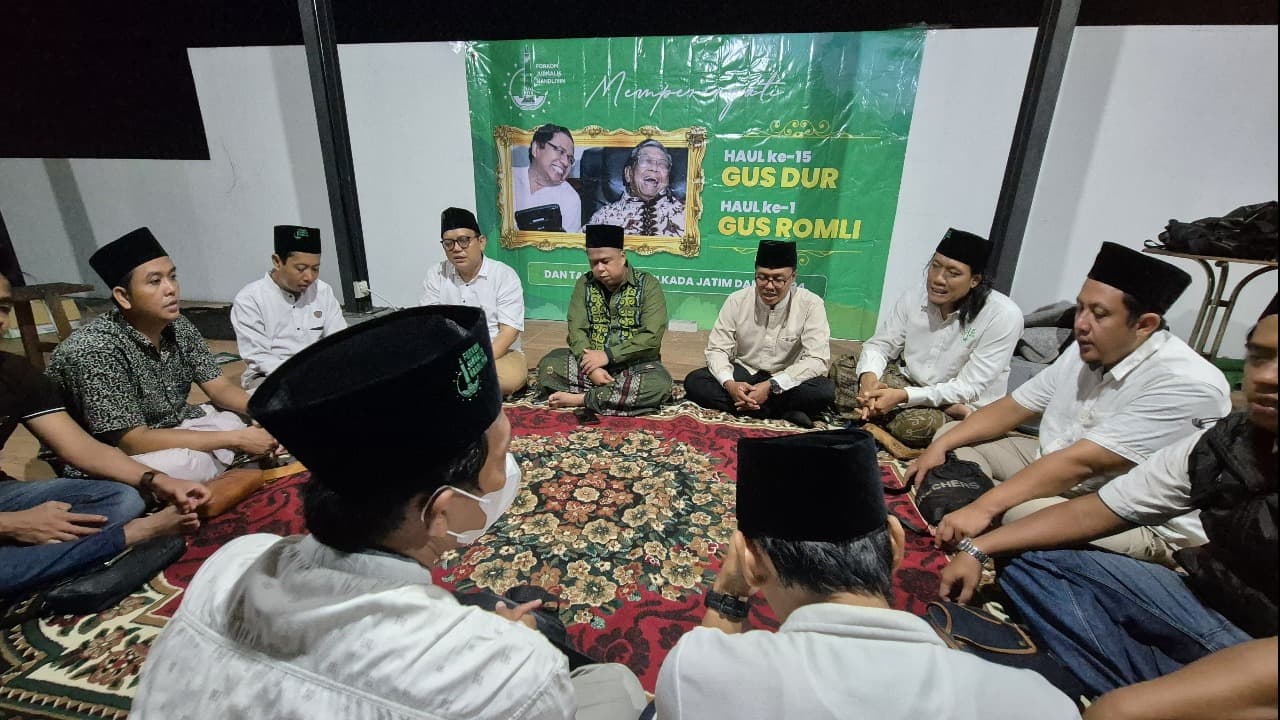 Peringati Haul Gus Dur dan Rizal Ramli, FJN Gelar Tahlil di Kantor PKS Jatim