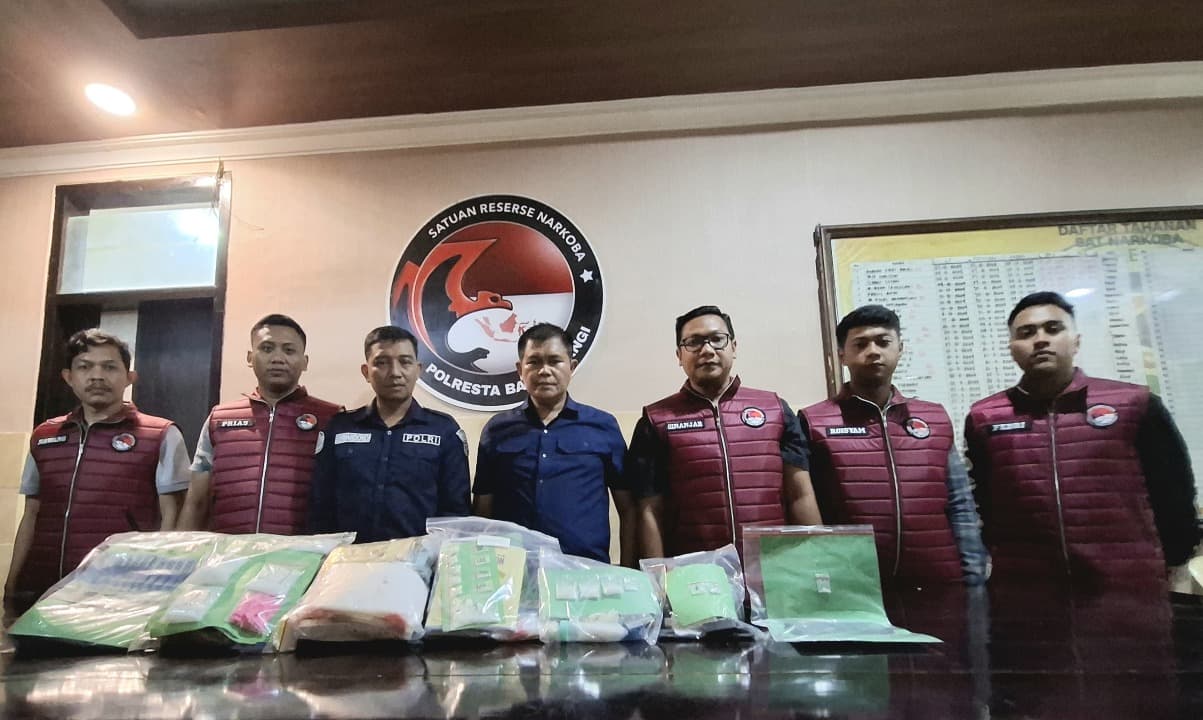 Sepekan Terakhir, Satnarkoba Polresta Banyuwangi Amankan 7 Tersangka Pengedar Sabu Dan Ekstasi