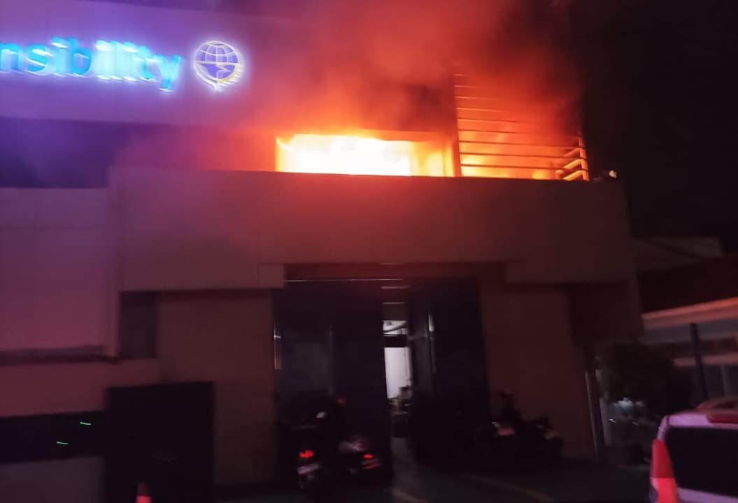Kantor Dishub Jatim Terbakar, Satu Server dan Arsip Hangus