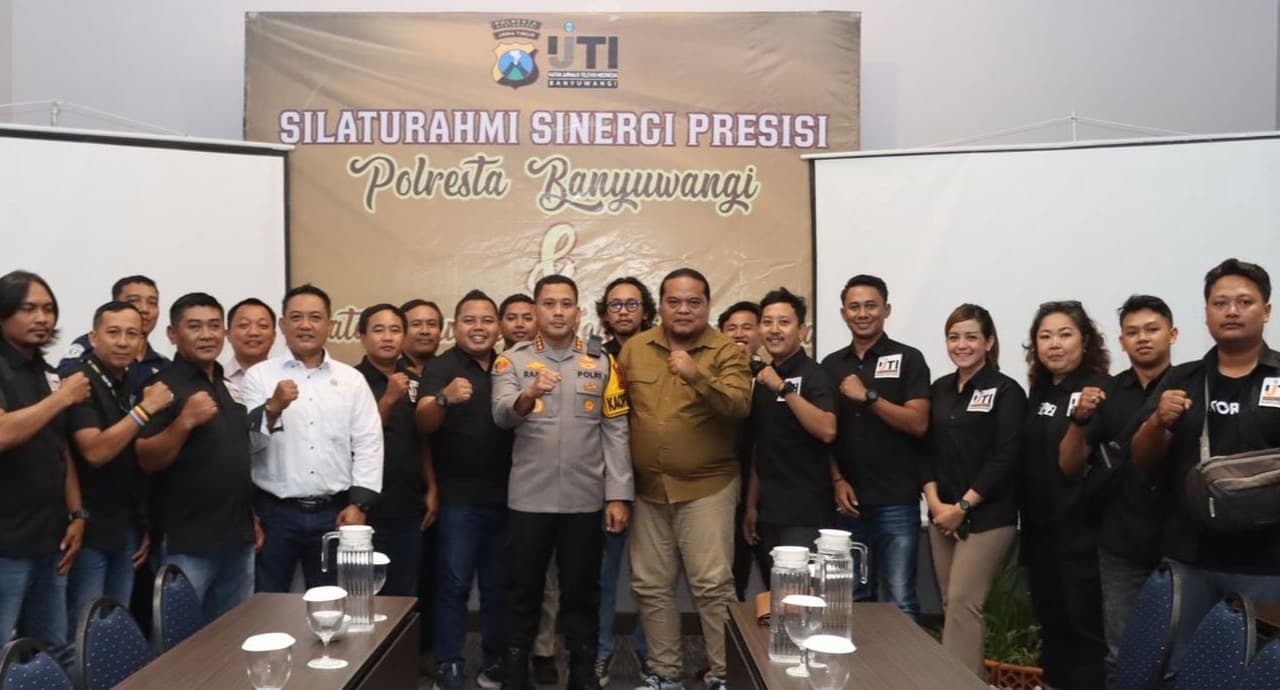 Kapolresta Banyuwangi Resmi Menjadi Pembina Organisasi Pers Ikatan Jurnalis Televisi Indonesia Banyuwangi