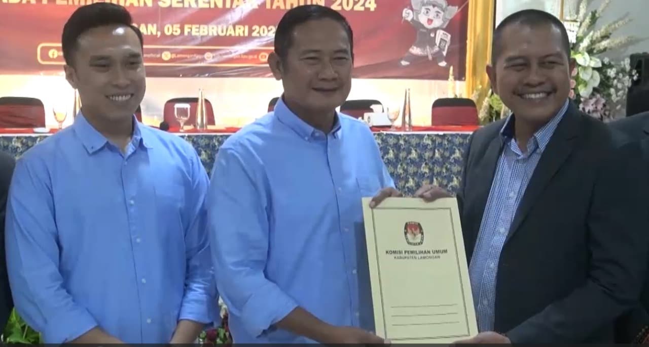 KPU Tetapkan Pasangan Yes-Dirham Pemenang Pilkada Lamongan