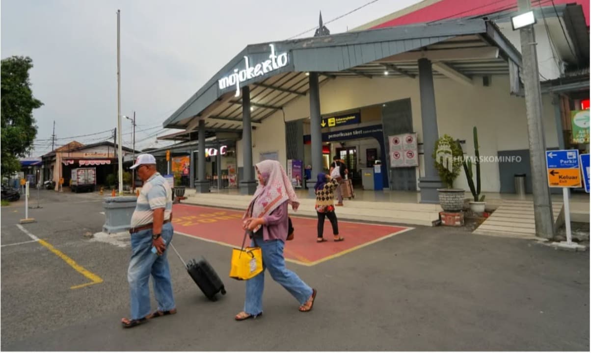 3.411 Tiket Kereta Api Lebaran dari Stasiun Mojokerto Sudah Terjual