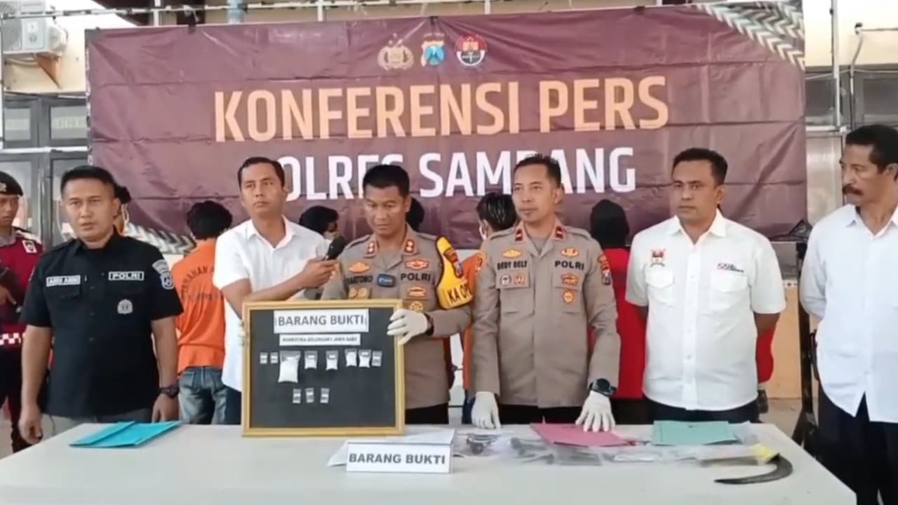 Pengedar Narkoba di Sampang Ditangkap, Polisi Amankan 53 Gram Sabu