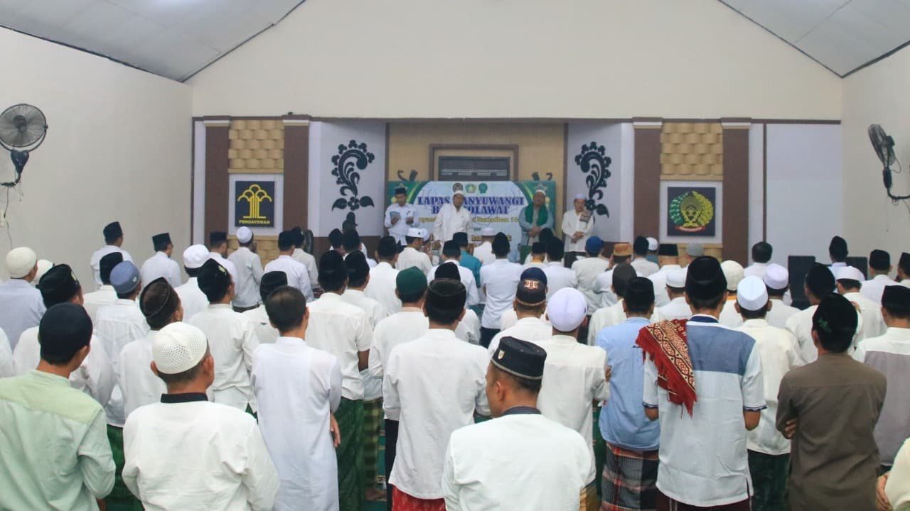 Sambut Ramadan 1446 H, Lapas Banyuwangi Gelar Kegiatan Bersholawat