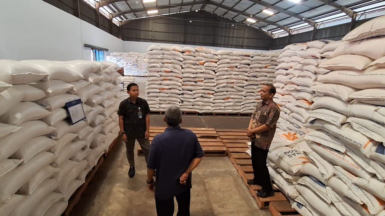Bulog Mojokerto Pastikan Stok Beras Aman Selama Ramadhan dan Lebaran