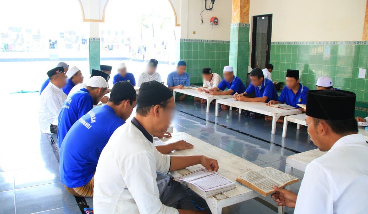 Kegiatan Saat Ramadan, Warga Binaan di Lapas Banyuwangi Khatamkan Al-Quran Empat Kali dalam Sehari