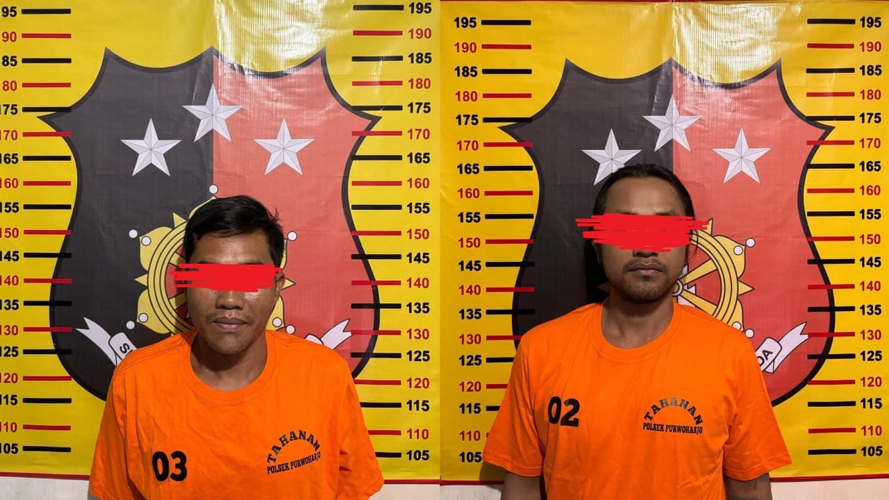 Dua Pria Spesialis Bobol Toko Klontong di Banyuwangi Diringkus Polisi