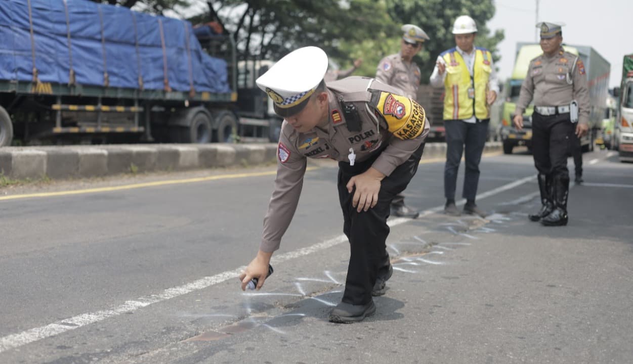 Jelang Arus Mudik, Satlantas Polres Gresik Petakan Jalur Blackspot di Duduk Sampean