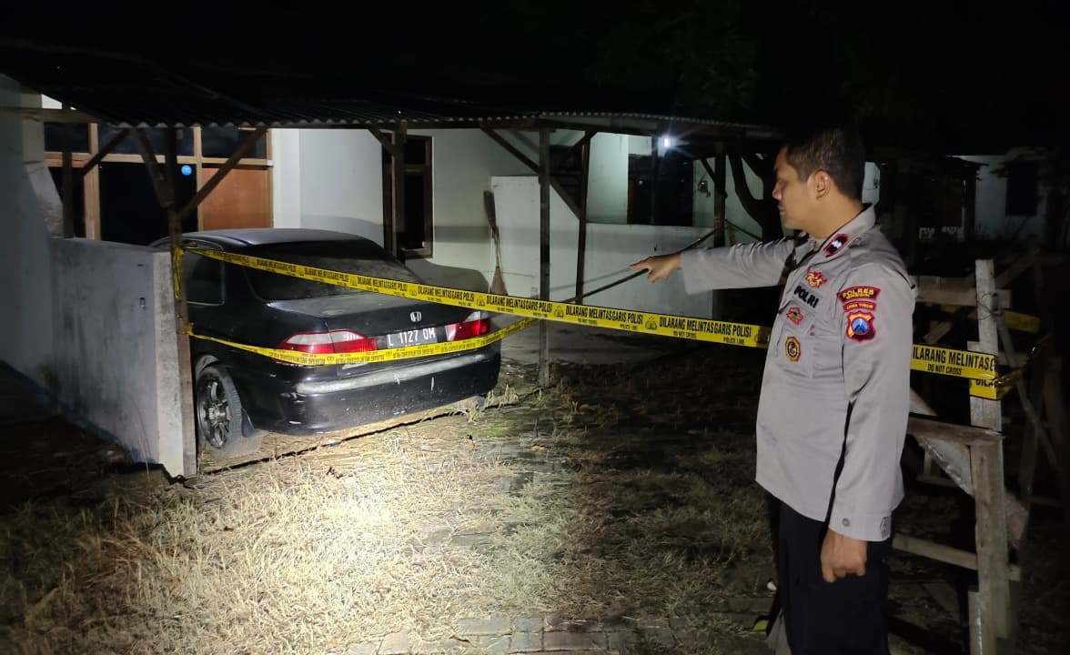 Geger! Kerangka Manusia Ditemukan di Mobil Polisi Aspol Polsek Ujungpangkah Gresik