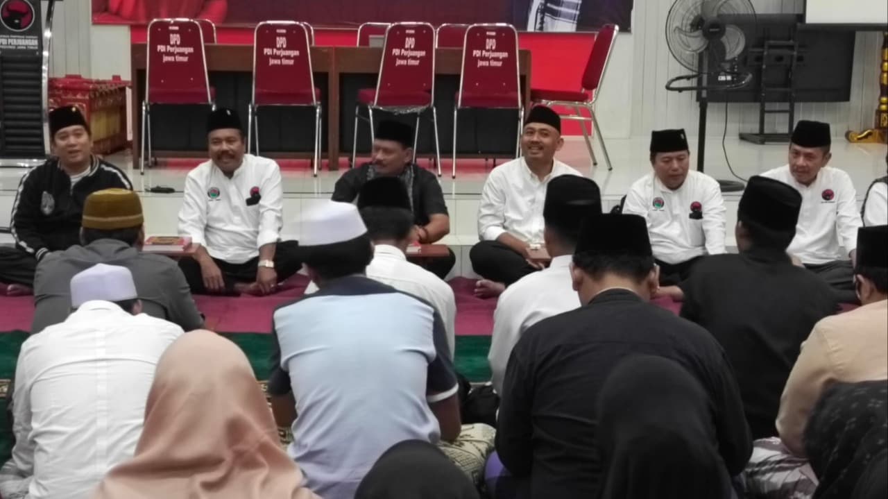 Hikmah Ramadhan, Bupati Ngawi dan Nganjuk Beri Tausiyah ke Kader PDIP Jatim