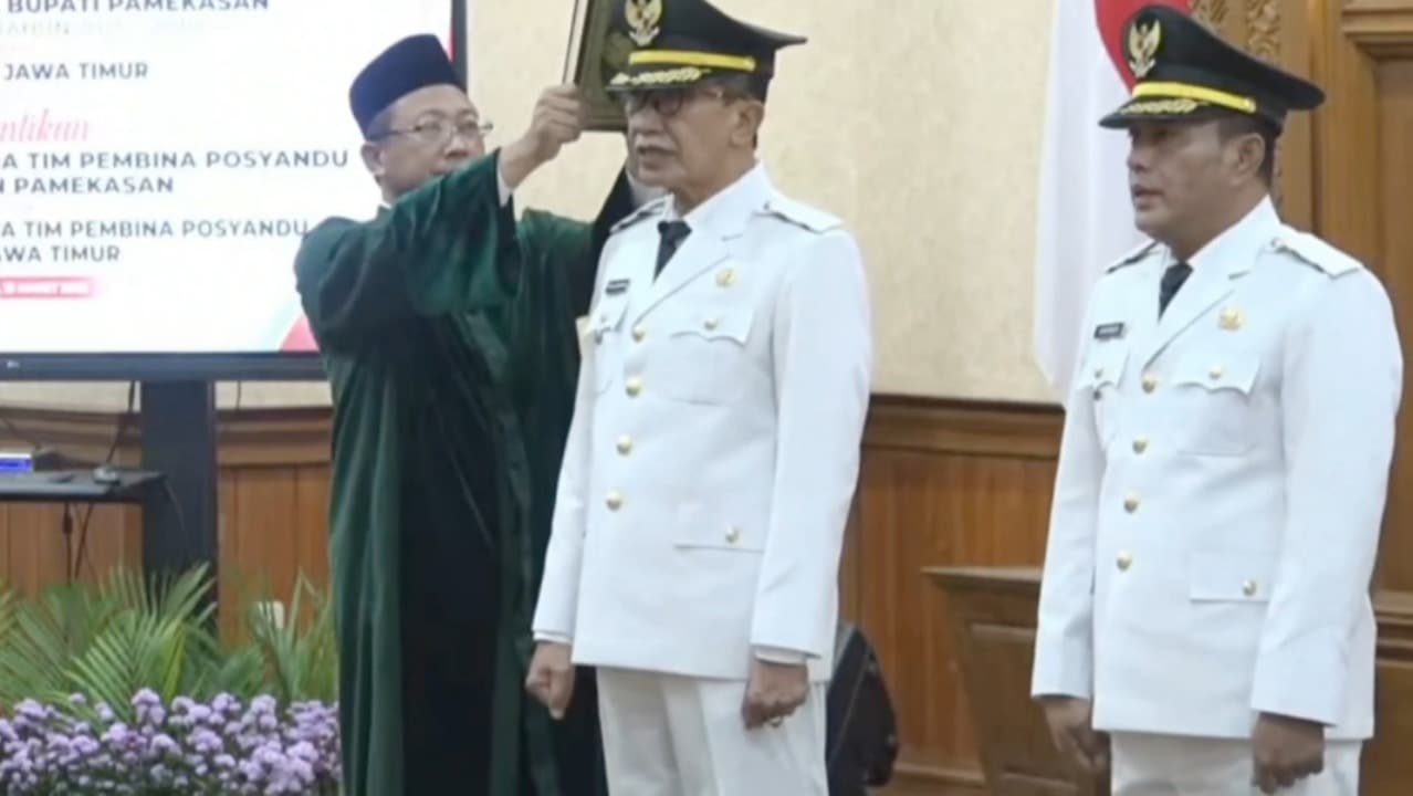 Usai Dilantik, Bupati dan Wabup Pamekasan Langsung Tancap Gas Jalankan Program Pembangunan
