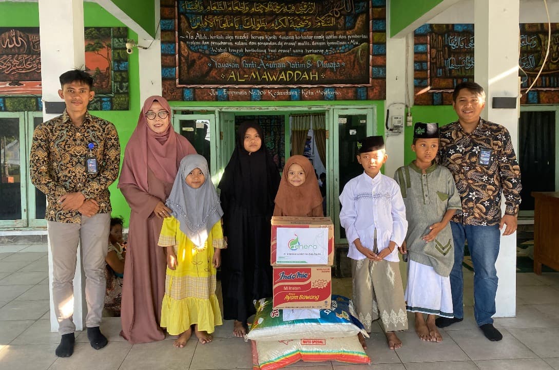 Berkah Ramadhan, PT EAN Santuni 150 Anak Yatim Piatu di Mojokerto