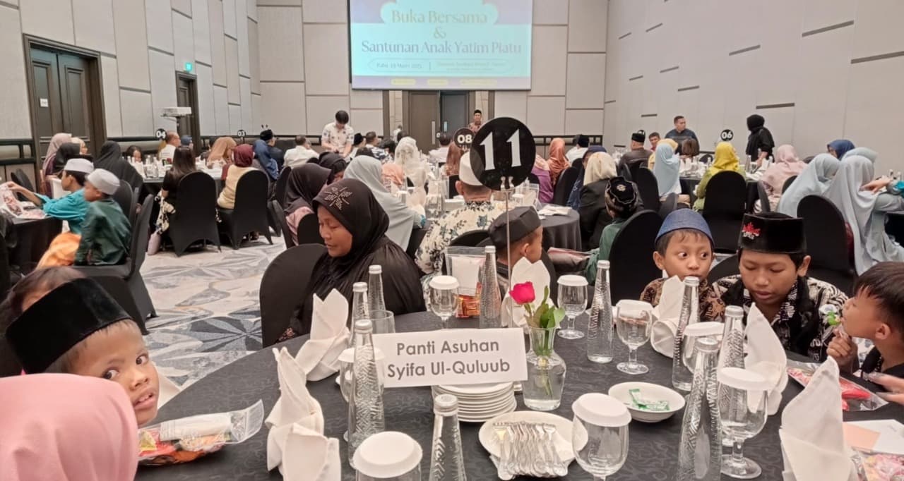 Pererat Silaturahmi, DPW ALFI Jatim Buka Puasa Bersama Anak Yatim di Surabaya
