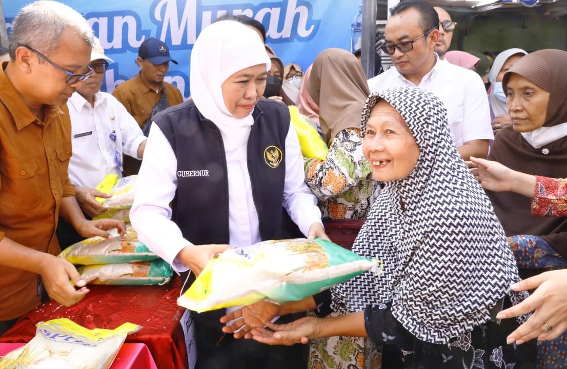 Dorong Daya Beli Masyarakat, Pemprov Jatim Gelar Pasar Murah di Sidoarjo
