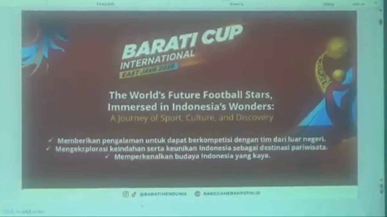Klub Sepak Bola dari 7 Negara Ramaikan Barati Cup Internasional 2025