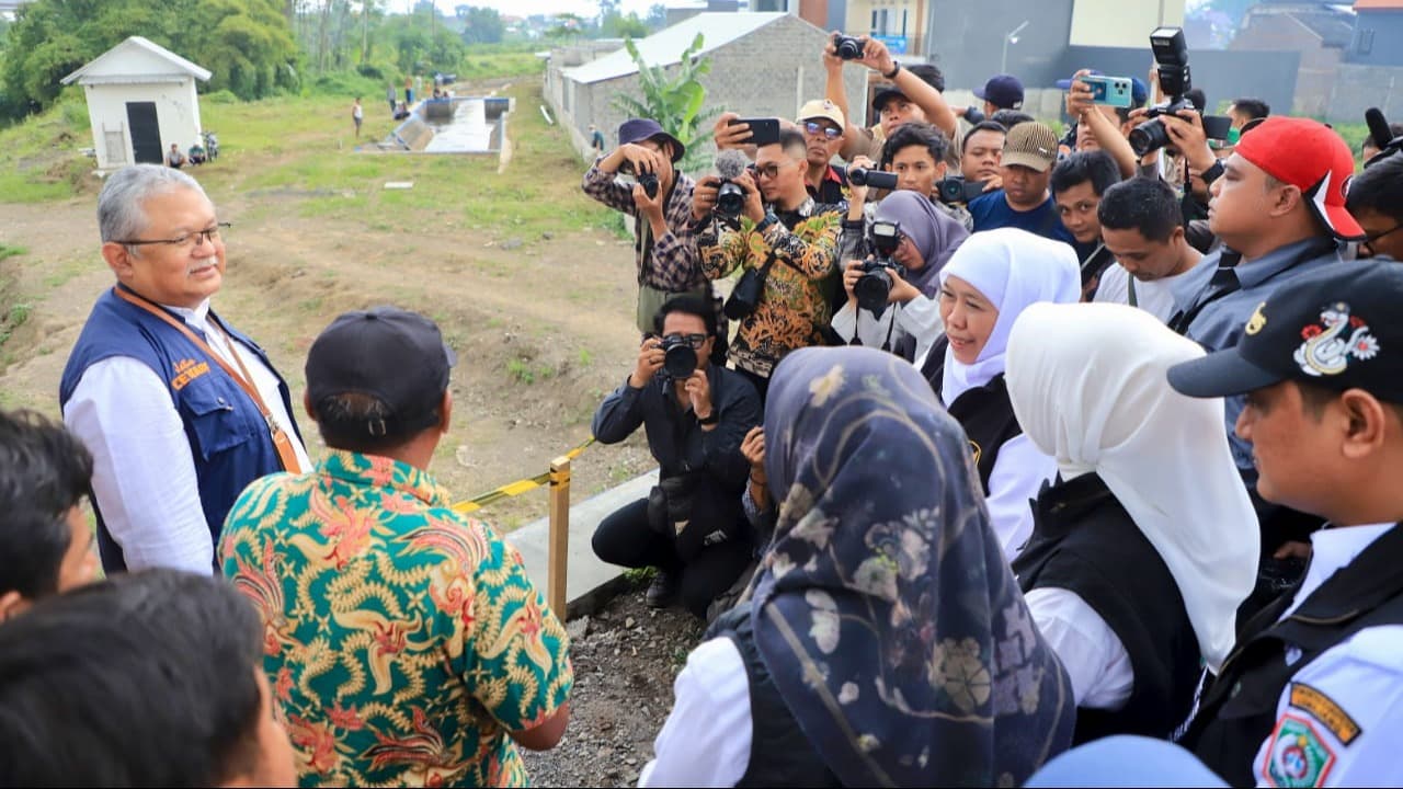 Dinas PU SDA Jatim Percepat Normalisasi Saluran di Sekitar Bendungan Boreng Lumajang